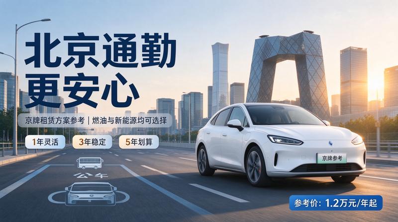 陈默营销京牌租赁服务现场